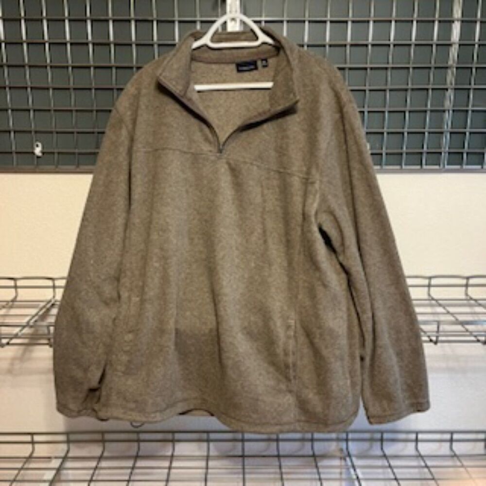 Size: XL {46-48} Zip Front Sweatshirt . Croft & Barrow . New w/ Tag